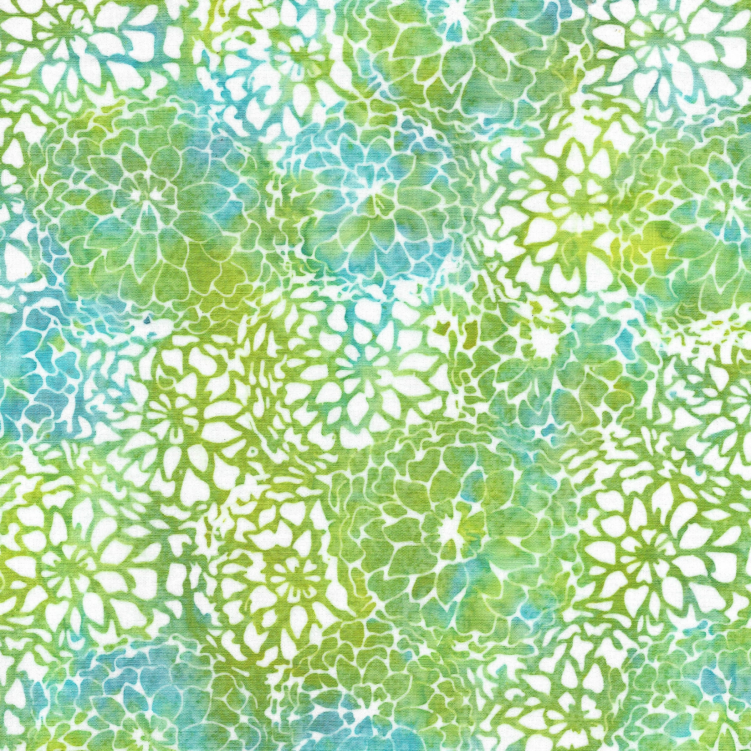 Queen Anne's Lace Multi Blue Green Marbles