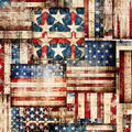 1776 108 Flag Patchwork