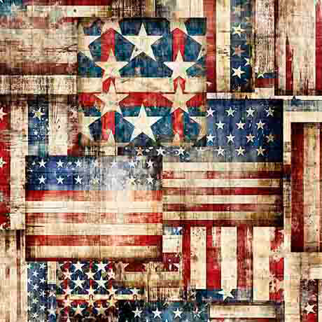 1776 108 Flag Patchwork