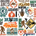 Legendary Loner I Believe in Bigfoot Words