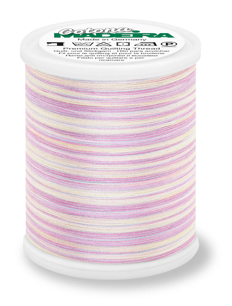 Madeira Cotona 50 Variegated Thread - Soft Ice