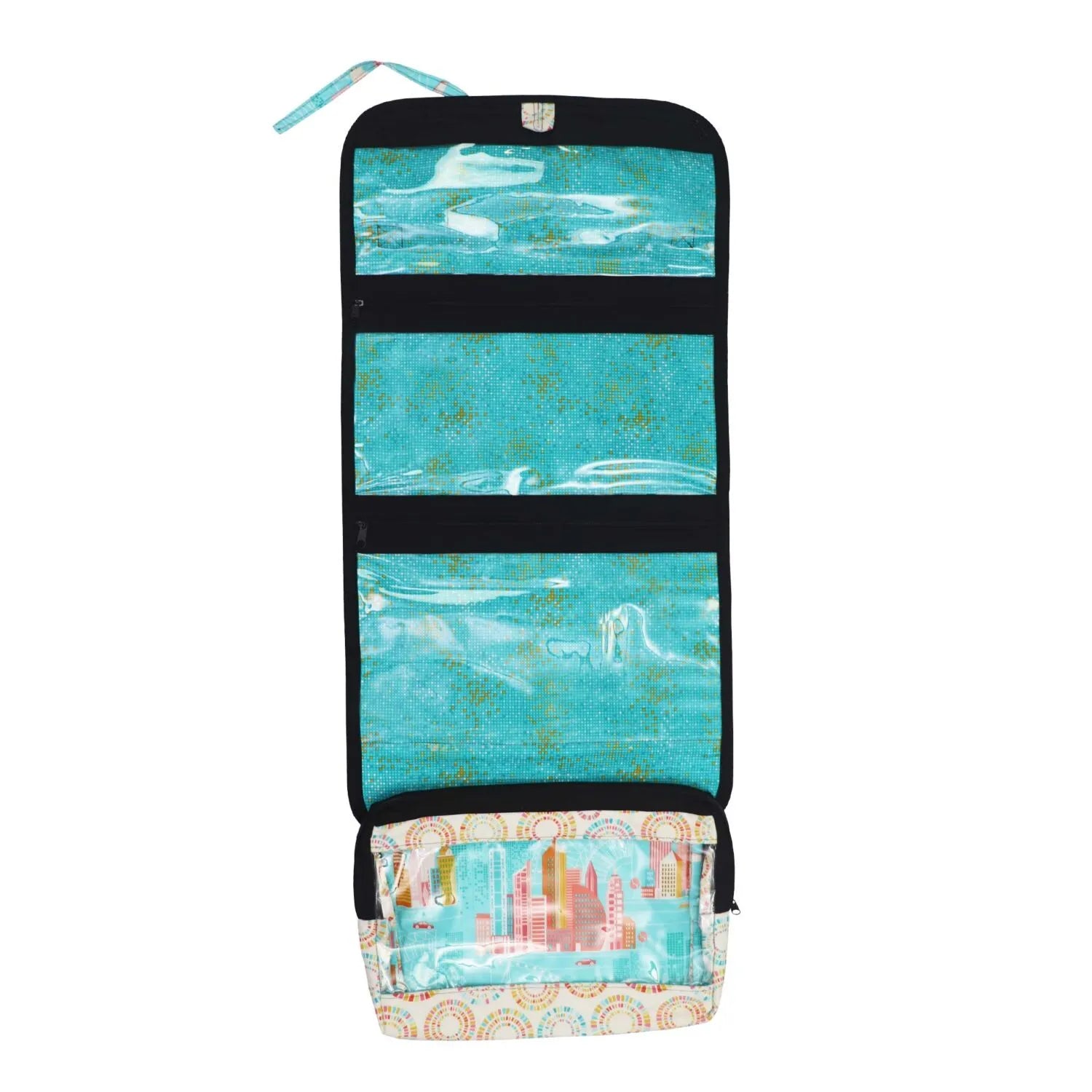 AccuQuilt Hanging Travel Organizer Bag Quilt-As-You-Go Kit with Zippity-Do-Done Zipper | #51048