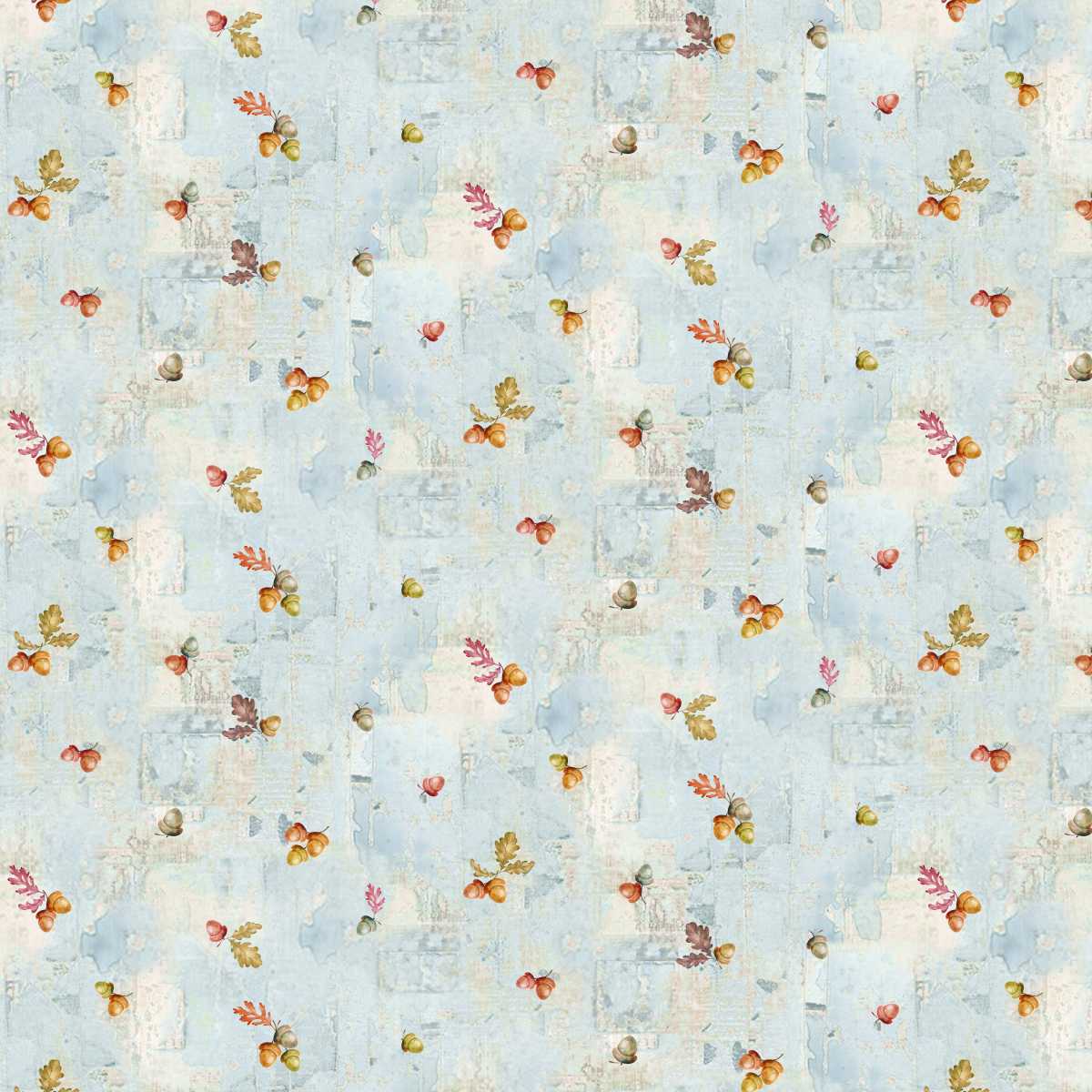 Free Falling - Ice Colorful Acorns