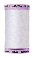 Mettler Cotton Thread – #2000LG White | Large Spool