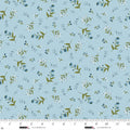Ashdown Forest Collection with Open Sprigs in Light Blue for Studio E Fabrics