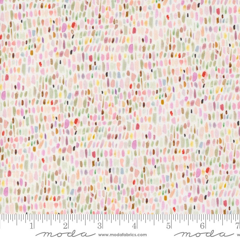 Blooming Lovely Cream Multi Palette by Janet Clare for Moda