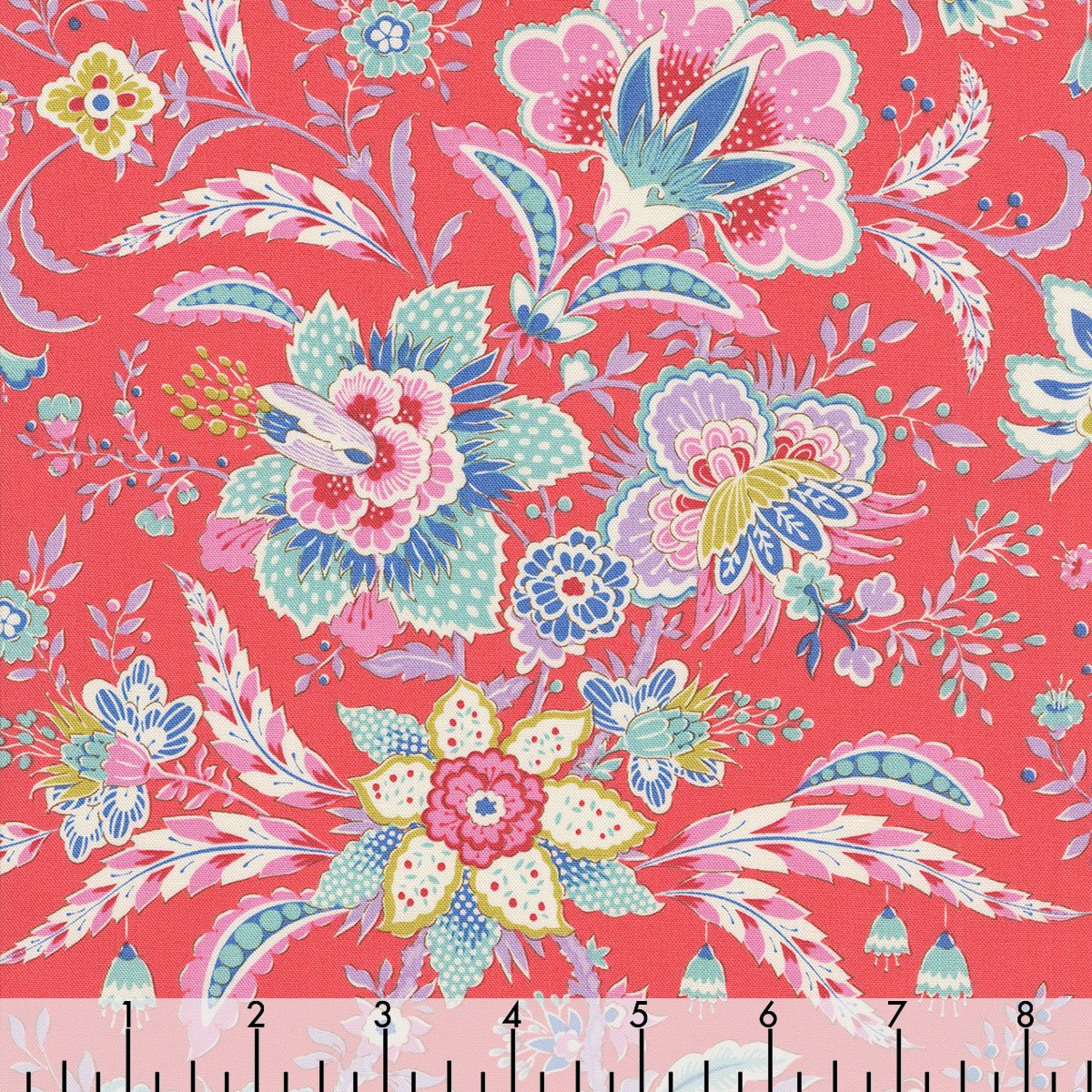 Bloomsville Collection with Late Bloomer in Tomato by TIlda