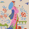 Bloomsville Collection with Garden Vista in Dove by Tilda