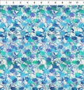 Blue Wildflowers from the Halcyon Collection by Jason Yenter for In the Beginning Fabrics