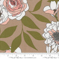Botany Cabbage Rose Earth by Alli K Design for Moda Fabrics