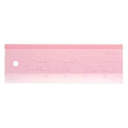 Add A-Quarter Ruler 6in Plus Pink