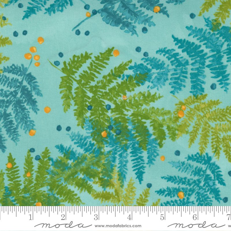 Carolina Lilies Aqua Fern