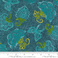 Carolina Lilies in Teal Blooms