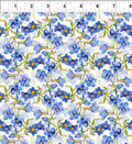 Decoupage Collection by Jason Yenter in Blue Flowers for In the Beginning Fabrics