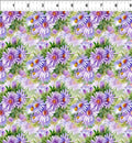Decoupage Collection by Jason Yenter in Lavender Daisies for In the Beginning Fabrics