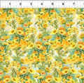Decoupage Collection by Jason Yenter in Yellow Sunflowers for In the Beginning Fabrics