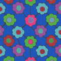 Kaffe Fassett Collective Floral Connections Blue August 2025