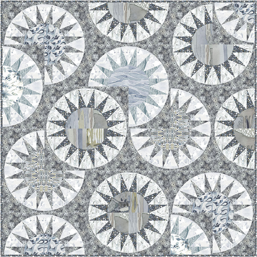 Sea Urchins Quilt Kit
