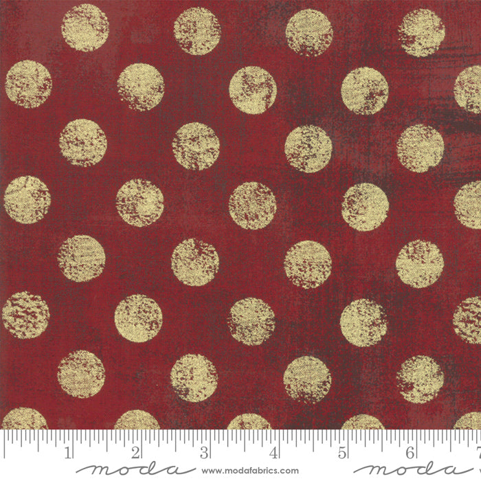 Grunge Hits the Spot Metallic Red Berry