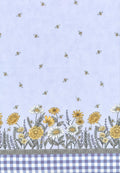 Honey Lavender Soft Lavender Border Print