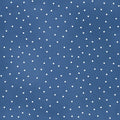 KimberBell Beautiful Basics Scattered White Dot on Royal Blue for Maywood Studio