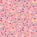 KimberBell Sprinkle of Sunshine on Pink with Confetti for Maywood Studio
