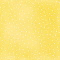 KimberBell Beautiful Basics Scattered White Dot on Citrus Yellow for Maywood Studio