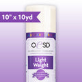 OESD Light Weight TearAway Stabilizer – 10" x 10 yd | Low Stitch Density