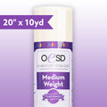 OESD Medium Weight TearAway 20" x 10yd