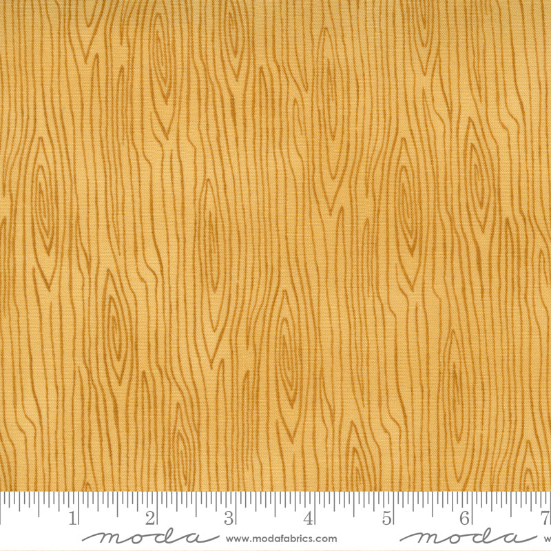 Effies Woods Collection in Golden Rod Wood Grain color for Moda