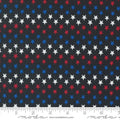 Red White and Bloom Black Stars