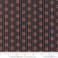 Shelbyville Flower Stripe Black