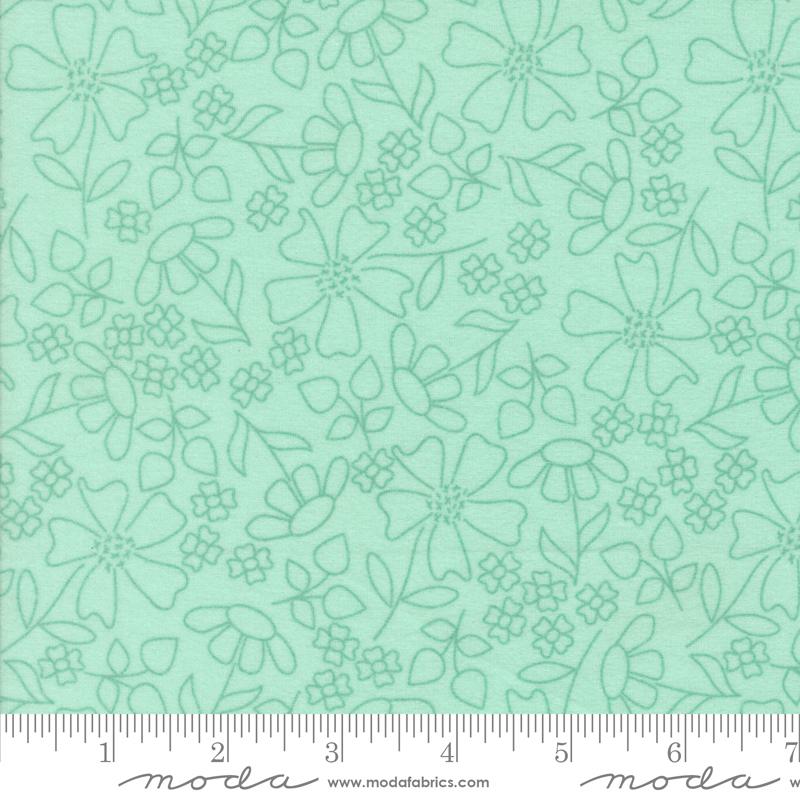 Sherbert Sunshine Flannel Sea Glass