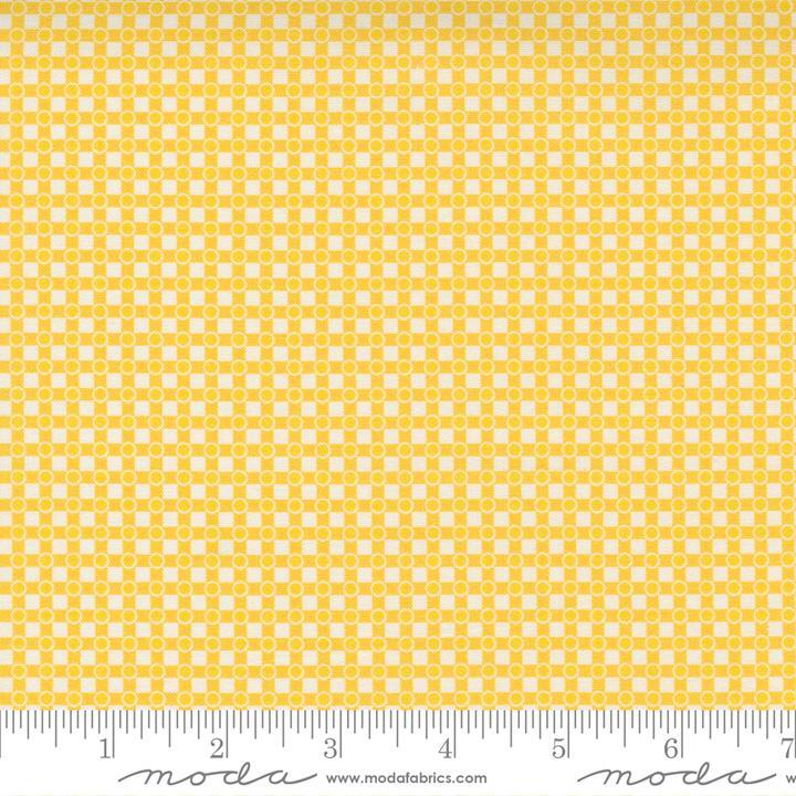 Story Time Dotted Check Yellow