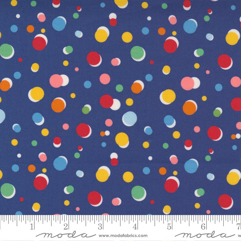 Story Time Happy Dots Navy