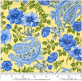 Summer Breeze Yellow Floral Paisley