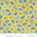 Summer Breeze Yellow Paisley