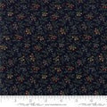 On Meadowlark Pond Navy Small Scrolling Flowers