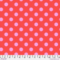 Tula Pink's Pom Pom in Poppy from the True Colors Collection