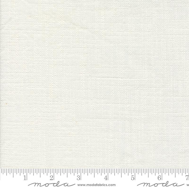 Panache Slub Solid White