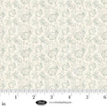 Parisian Snippets Collection with Bunnies in Light Blue color for Blank Quilting