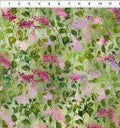 Magenta Vine from the Halcyon Collection by Jason Yenter for In the Beginning Fabrics