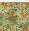 Orange Vine from the Halcyon Collection by Jason Yenter for In the Beginning Fabrics