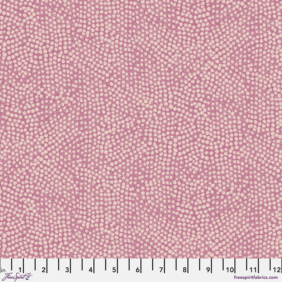 Flourish and Bloom Collection with Seeds in Pansy for Free Spirit Fabrics