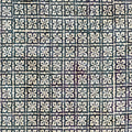 Square Floral Purple Eggplant
