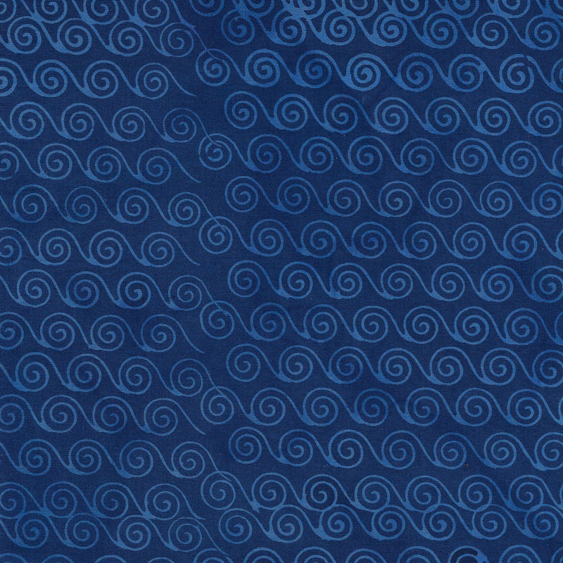 Swirlies Harbor Blue