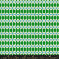 Trinketry Collection with Matchbook Novelty Geometric Blender Retro in Deep Verdant color by Ruby Star for Moda