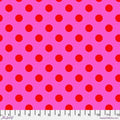 Tula Pink's Pom Pom in Peony from the True Colors Collection