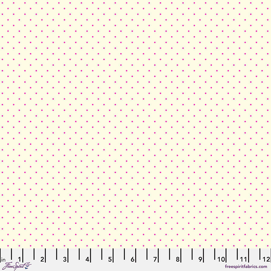 Tula Pink's True Colors Tiny Dots in Cosmic (Remnant #2 - 2.62 yds)