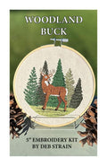 Woodland Buck Hand Embroidery Kit by Deb Strain
